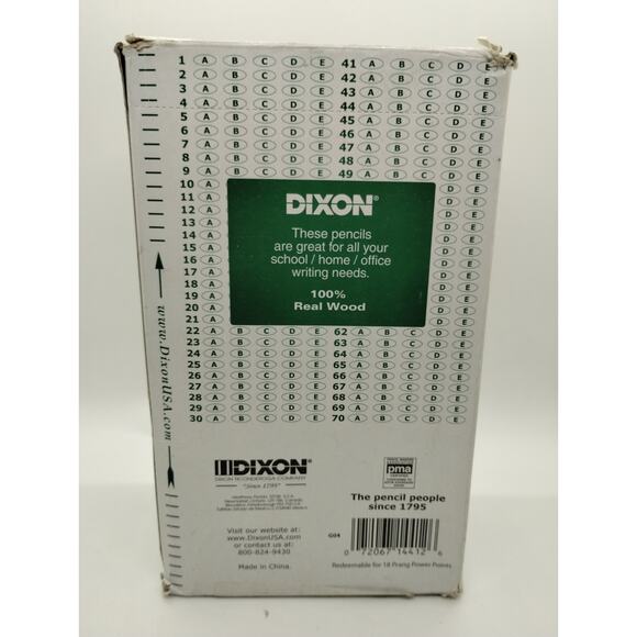 Dixon No.2 HB Pencil - Yellow, Pack of 137 (14412) - Picture 2 of 3